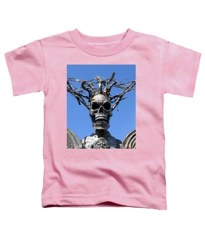 Skull Warrior Stare - Toddler T-Shirt - Fry1Productions