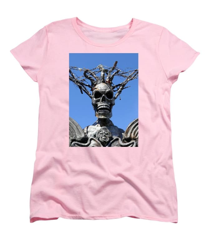 Skull Warrior Stare - Women's T-Shirt (Standard Fit) - Fry1Productions