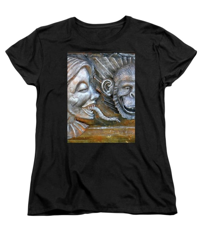 Snakily Speaking - Women's T-Shirt (Standard Fit) - Fry1Productions