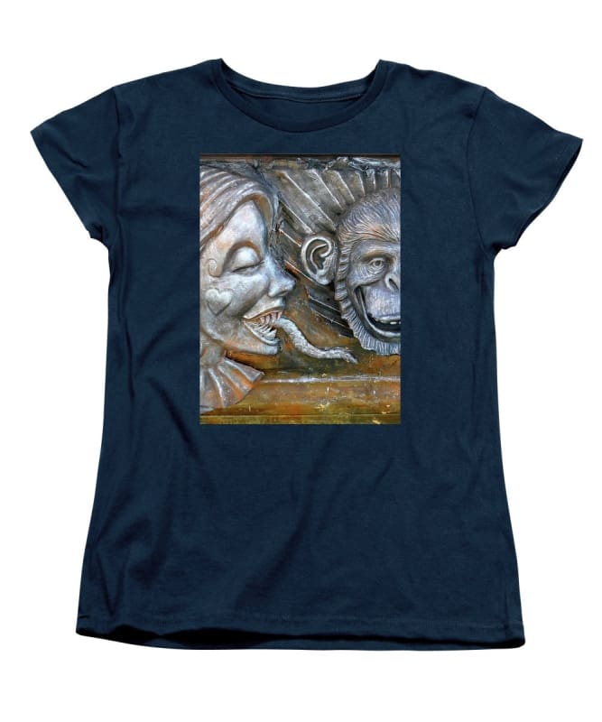 Snakily Speaking - Women's T-Shirt (Standard Fit) - Fry1Productions