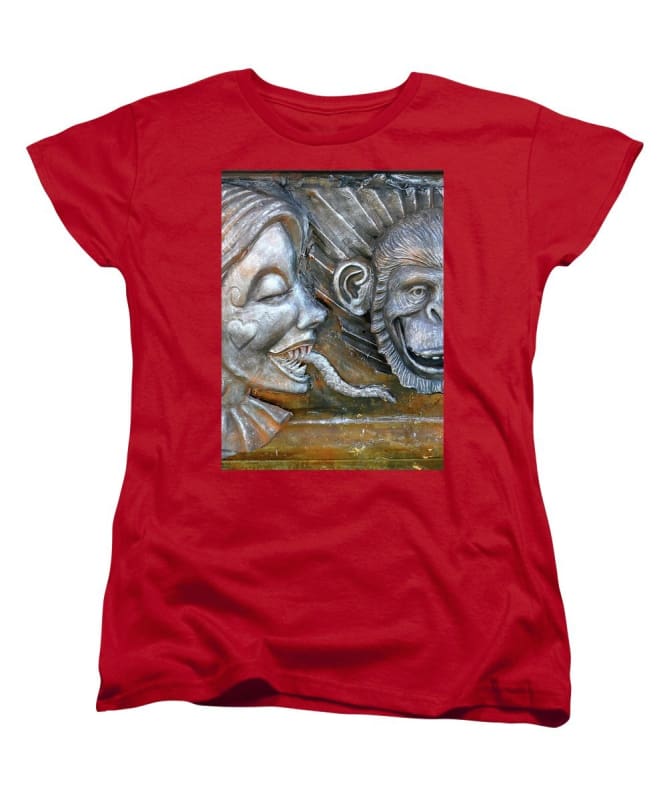 Snakily Speaking - Women's T-Shirt (Standard Fit) - Fry1Productions