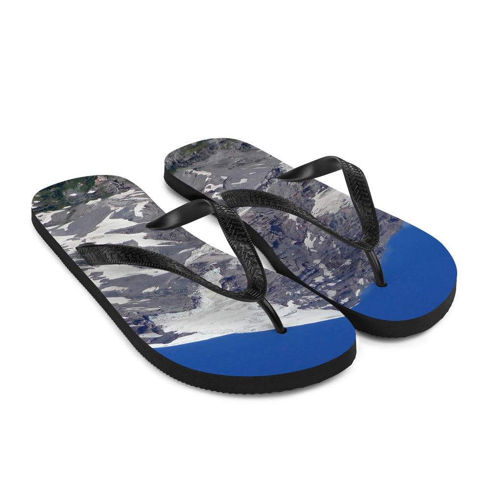 Majestic Mt. Rainier - Flip-Flops - Fry1Productions