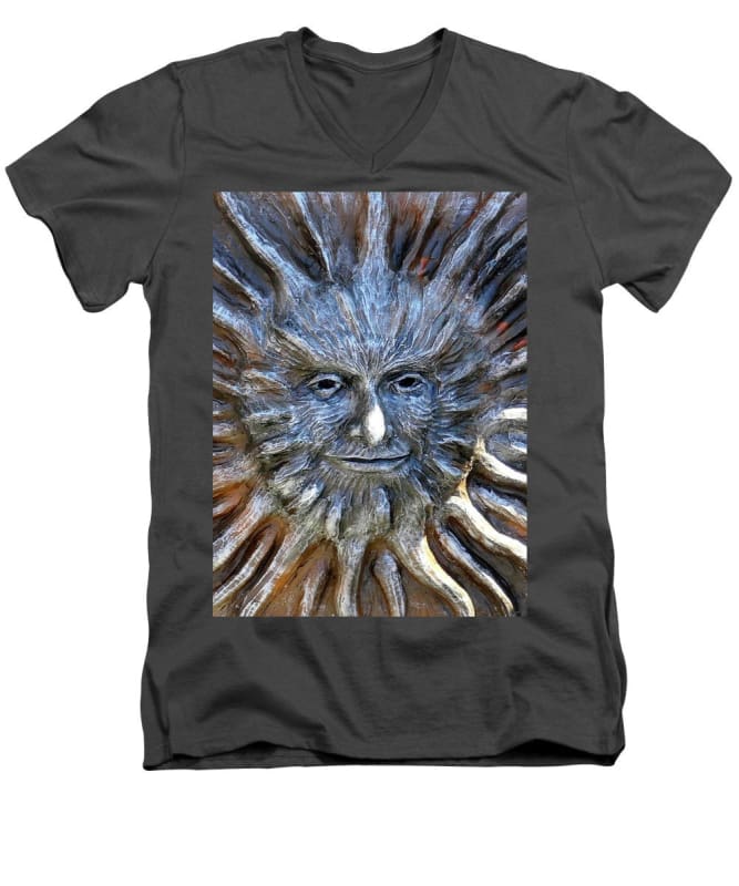 "Sun God" - Men's V-Neck T-Shirt - Fry1Productions