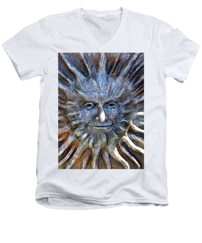 "Sun God" - Men's V-Neck T-Shirt - Fry1Productions