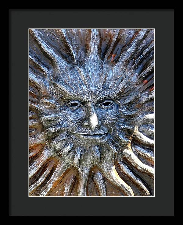Sun God - Framed Print - Fry1Productions
