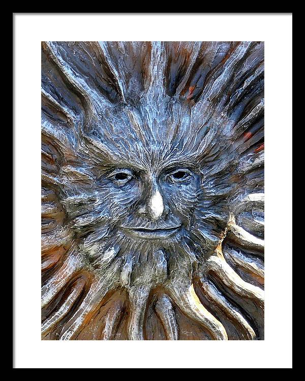 Sun God - Framed Print - Fry1Productions