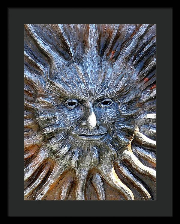 Sun God - Framed Print - Fry1Productions