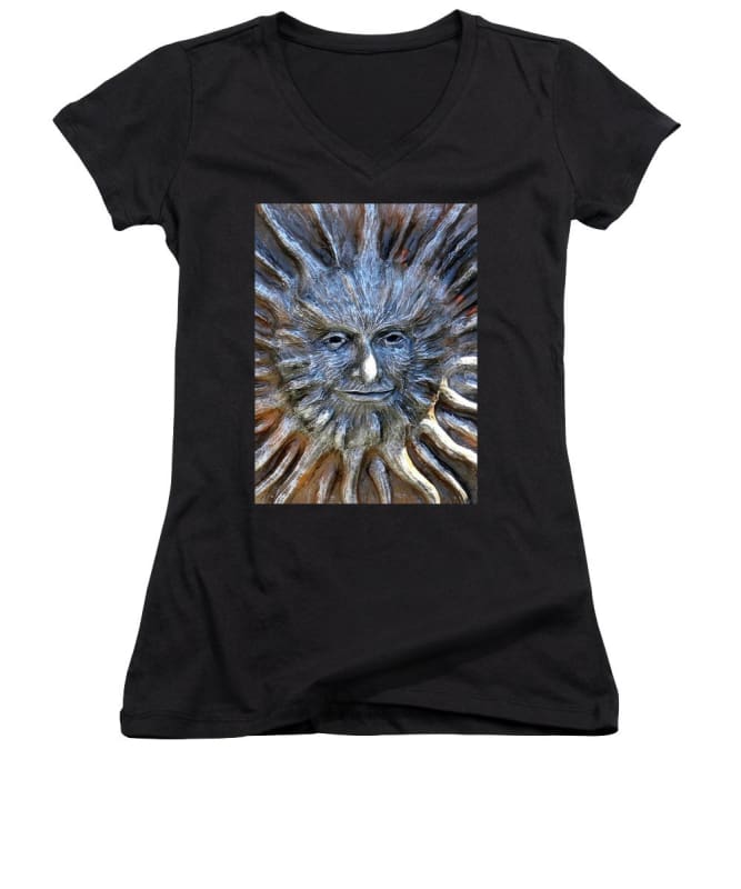 "Sun God" - Women's V-Neck - Fry1Productions