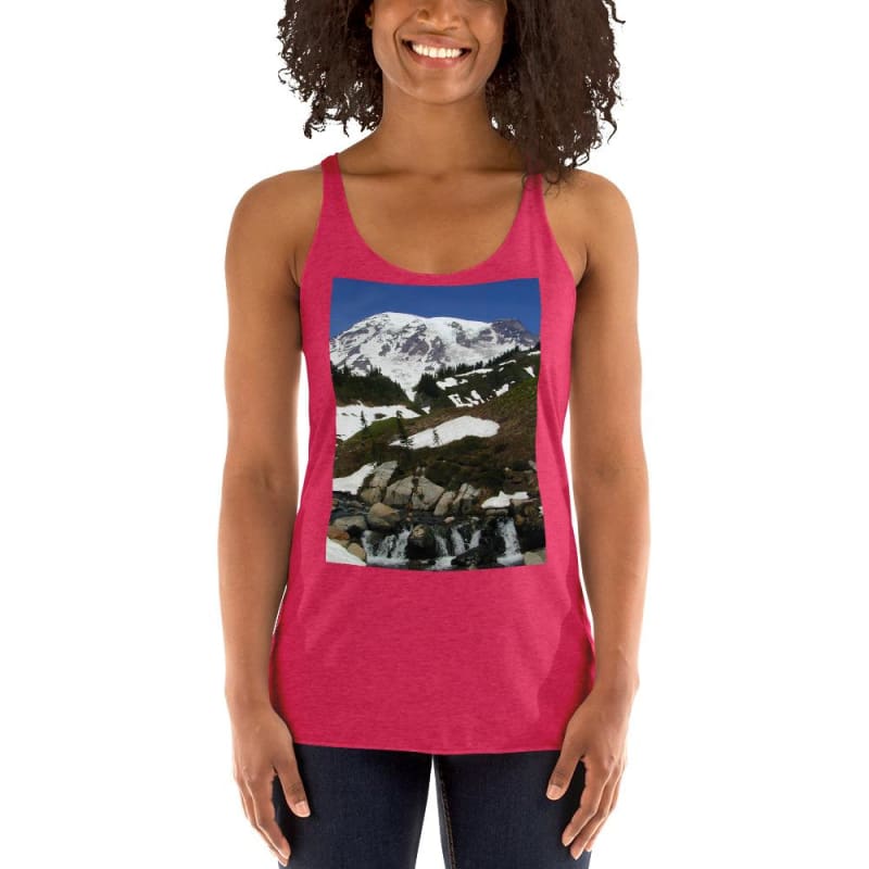 Tahoma - Women's Racerback Tank Top - Fry1Productions