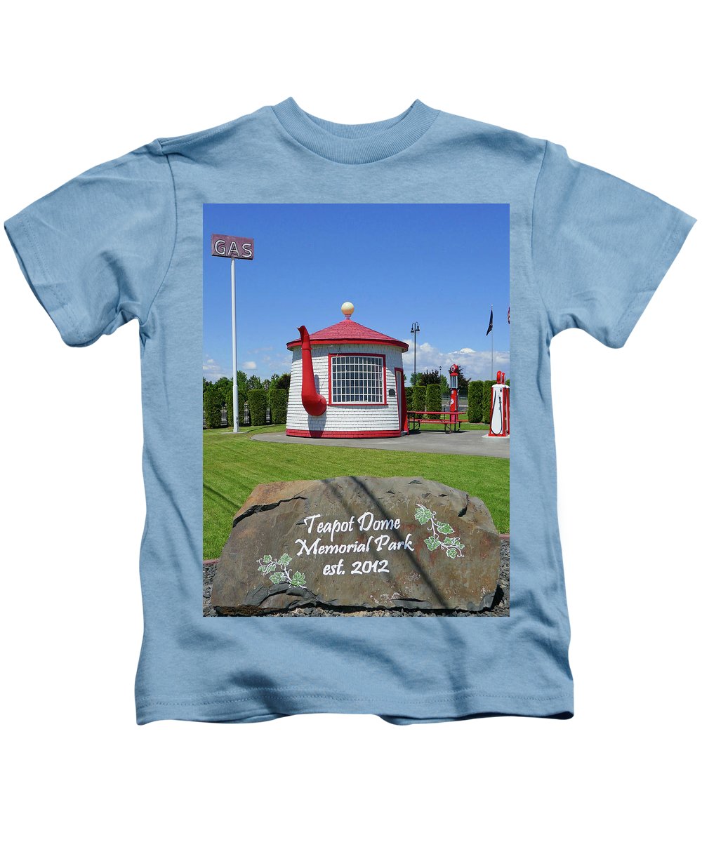 Teapot Dome Memorial Park - Kids T-Shirt - Fry1Productions