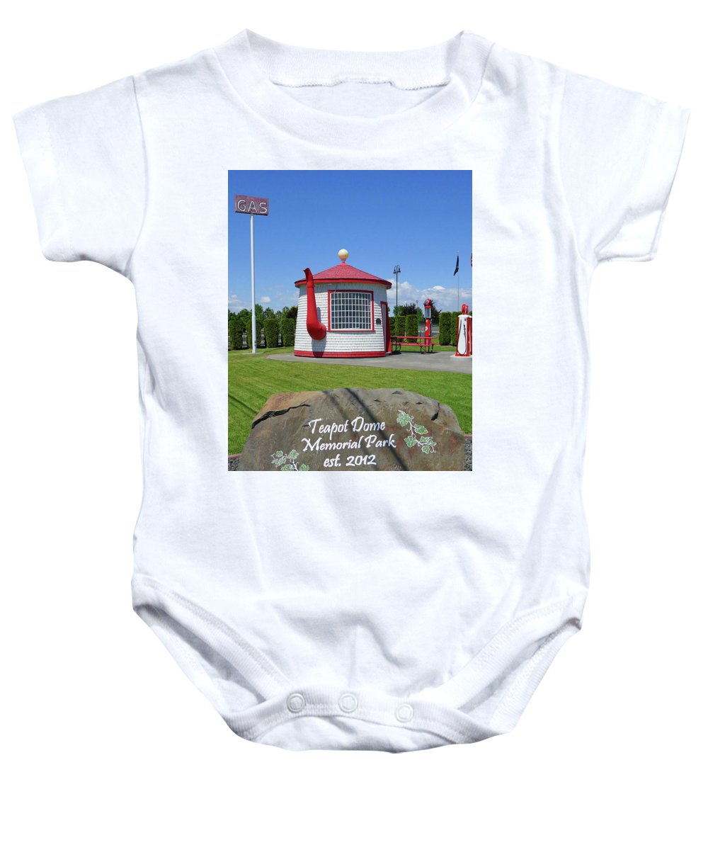 Teapot Dome Memorial Park - Baby Onesie - Fry1Productions