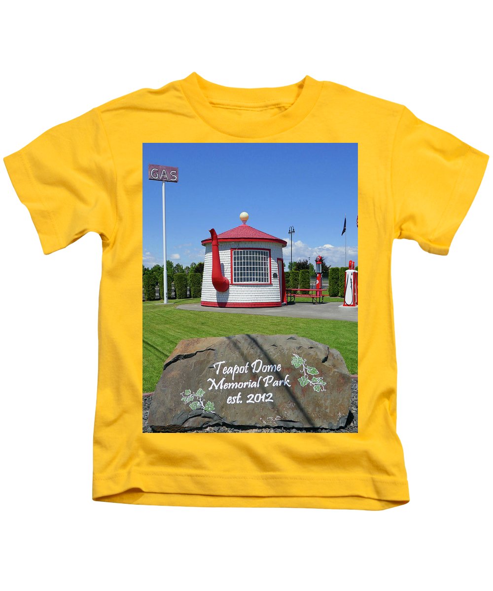 Teapot Dome Memorial Park - Kids T-Shirt - Fry1Productions