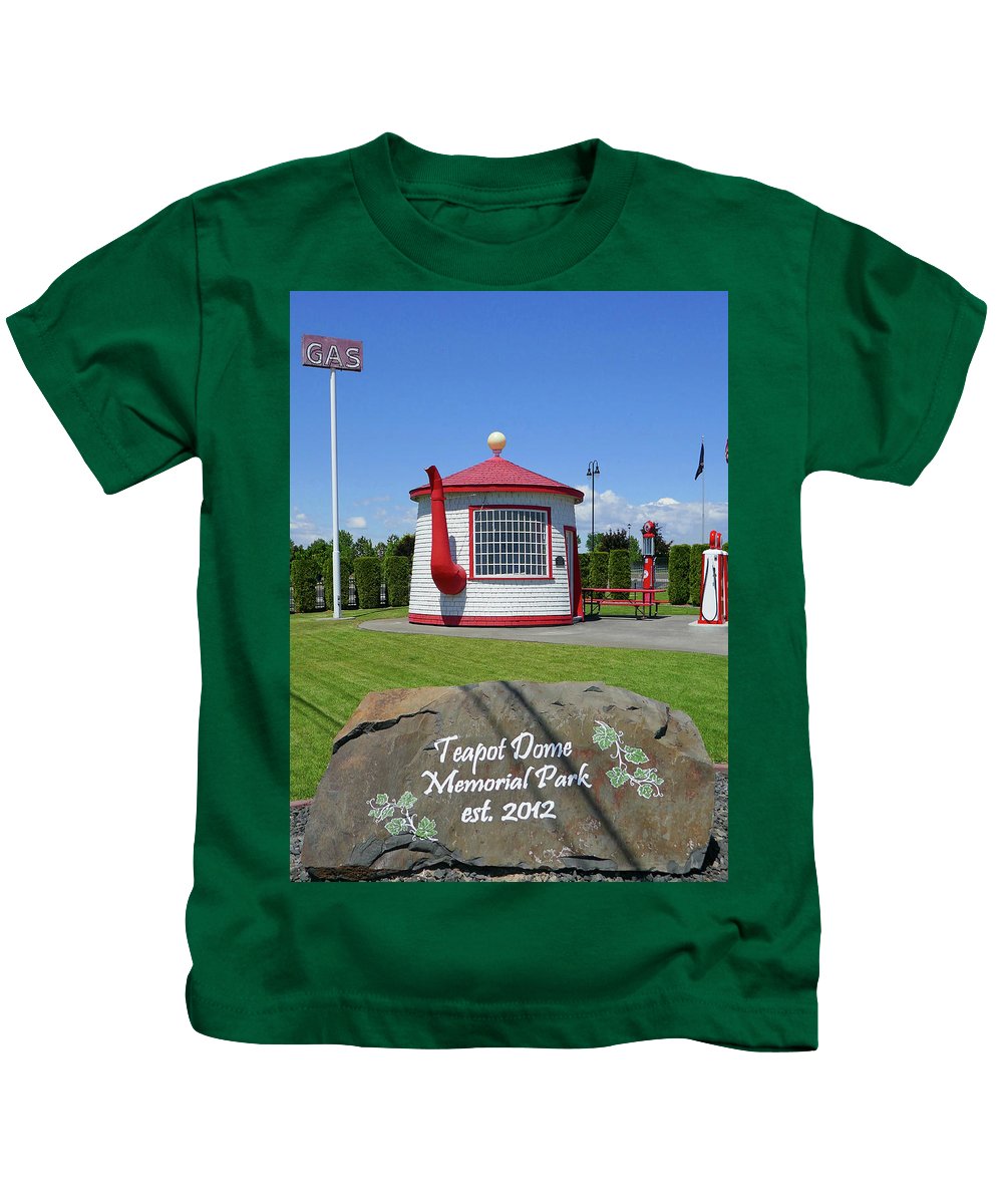 Teapot Dome Memorial Park - Kids T-Shirt - Fry1Productions