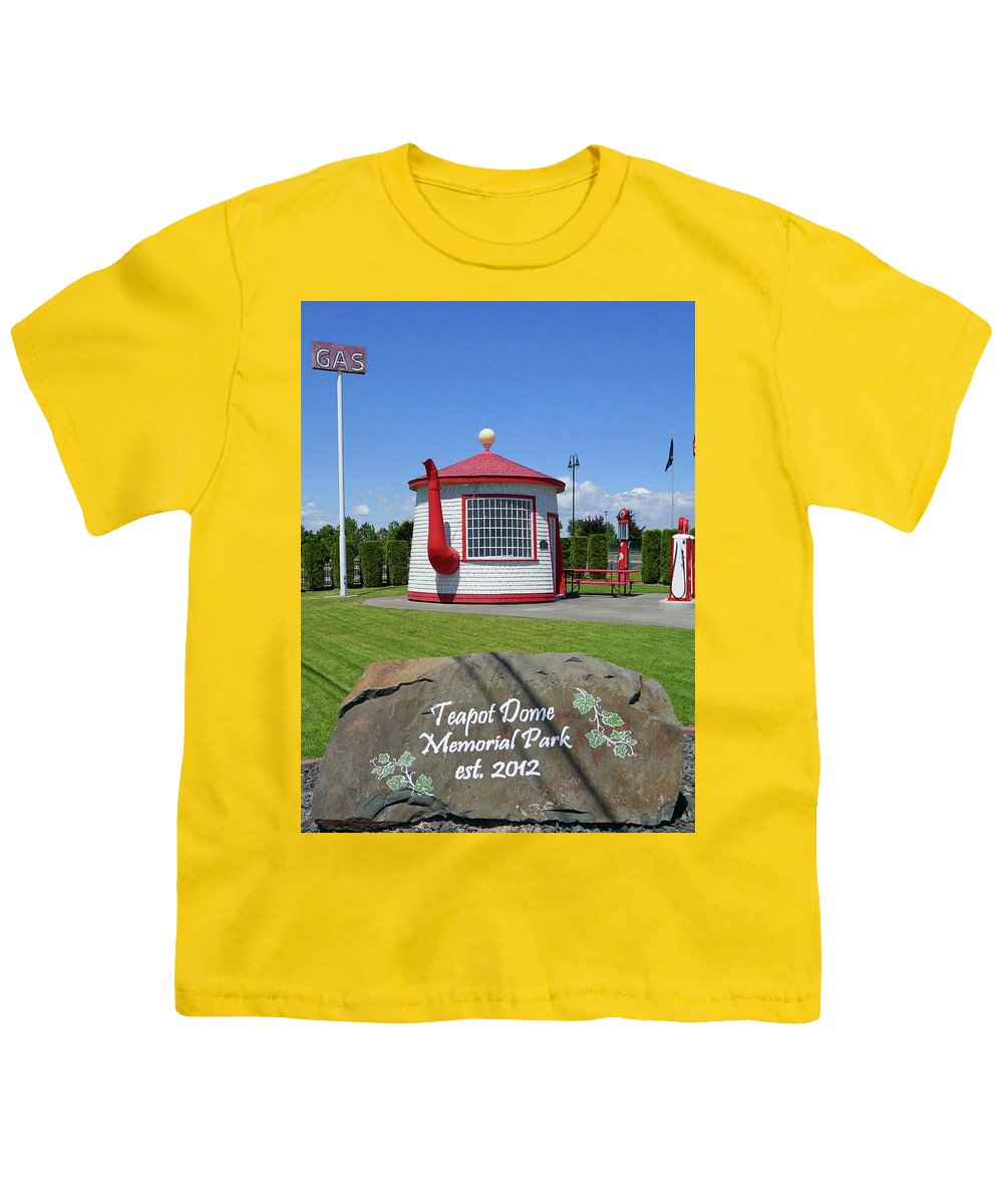 Teapot Dome Memorial Park - Youth T-Shirt - Fry1Productions
