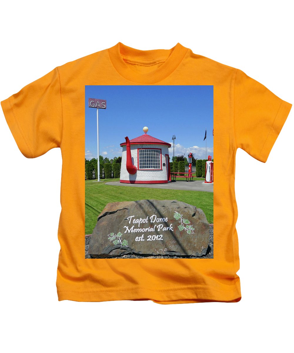 Teapot Dome Memorial Park - Kids T-Shirt - Fry1Productions