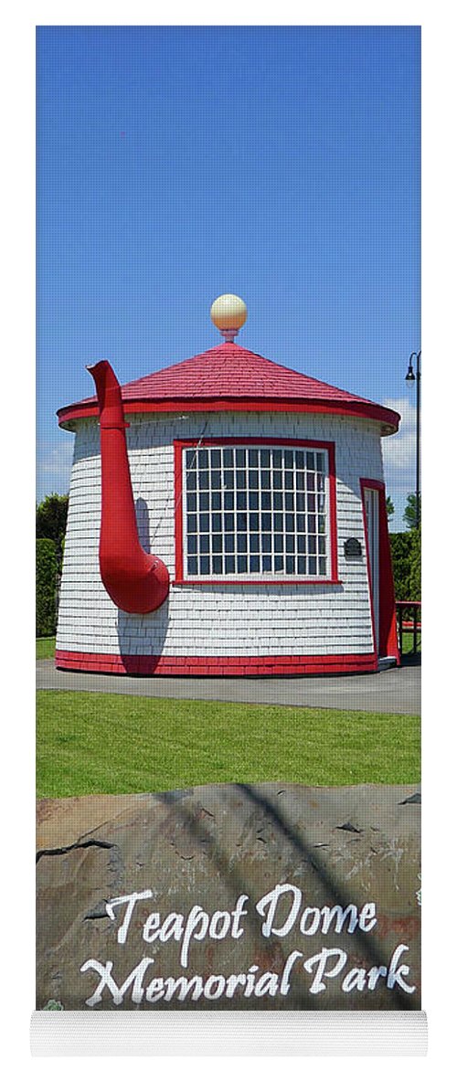 Teapot Dome Memorial Park - Yoga Mat - Fry1Productions