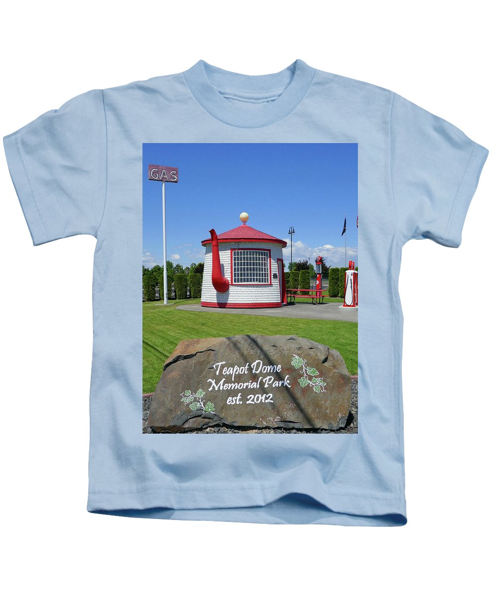 Teapot Dome Memorial Park - Kids T-Shirt - Fry1Productions