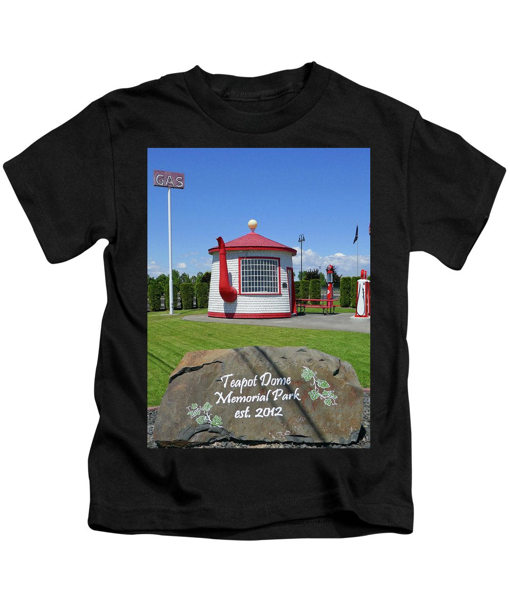 Teapot Dome Memorial Park - Kids T-Shirt - Fry1Productions