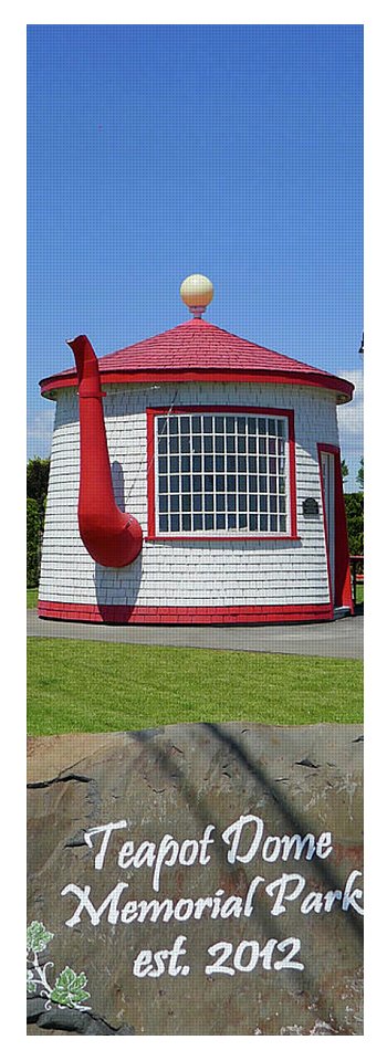 Teapot Dome Memorial Park - Yoga Mat - Fry1Productions