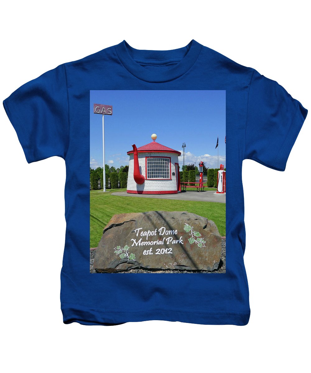 Teapot Dome Memorial Park - Kids T-Shirt - Fry1Productions