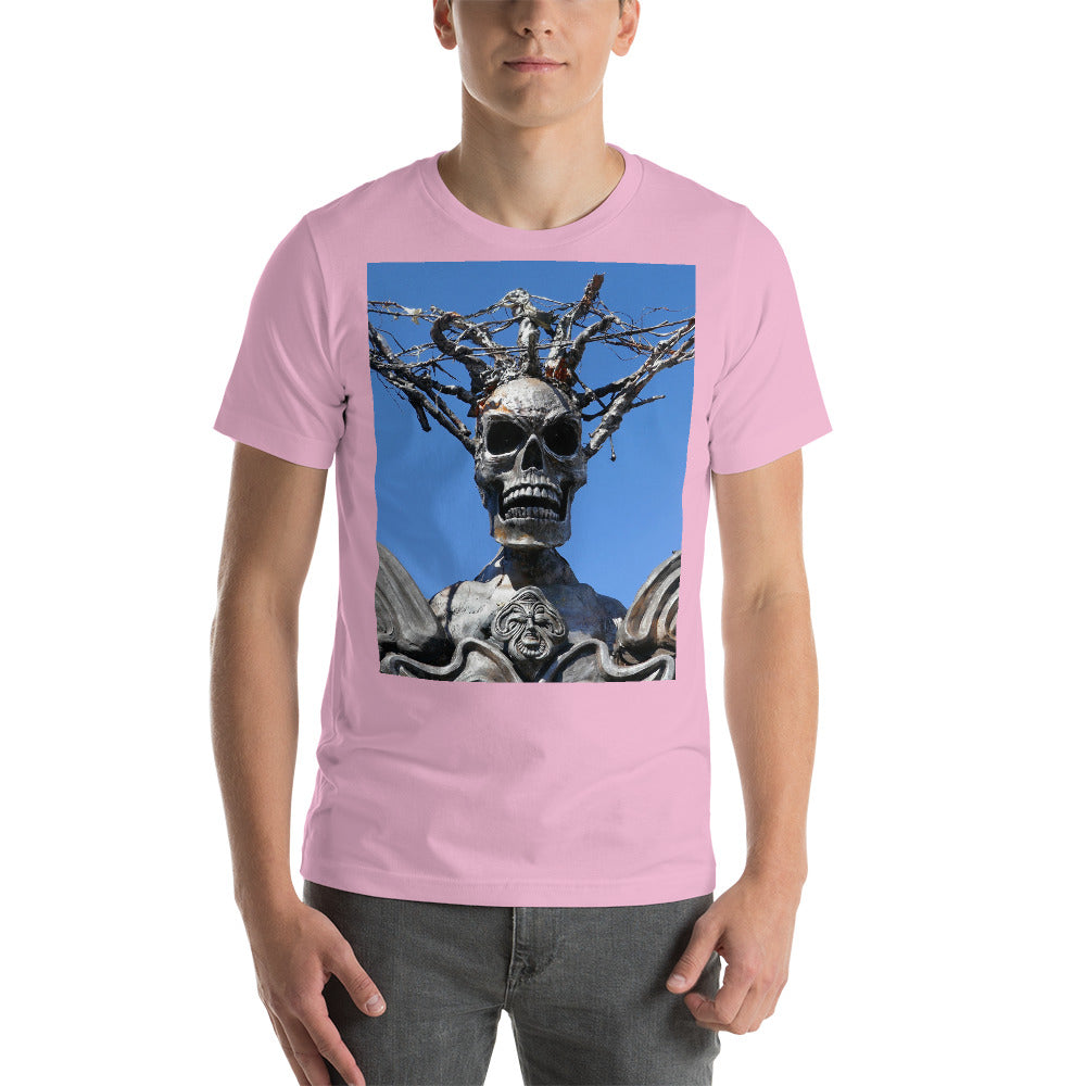 "Skull Warrior Stare" - Unisex Premium T-Shirt - Fry1Productions