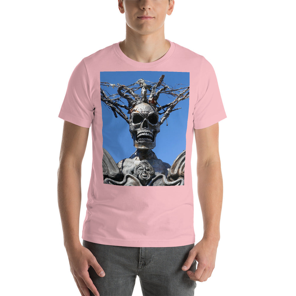 "Skull Warrior Stare" - Unisex Premium T-Shirt - Fry1Productions
