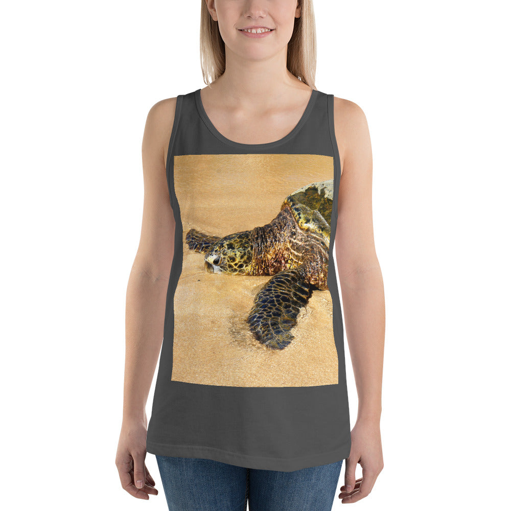 "Glistening Journey" - Unisex Premium Tank Top - Fry1Productions