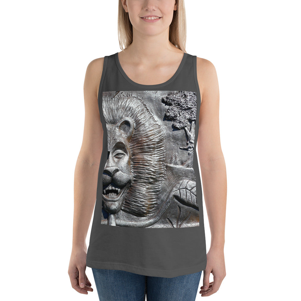 "Lion's Friends Forever v3" - Unisex Premium Tank Top - Fry1Productions