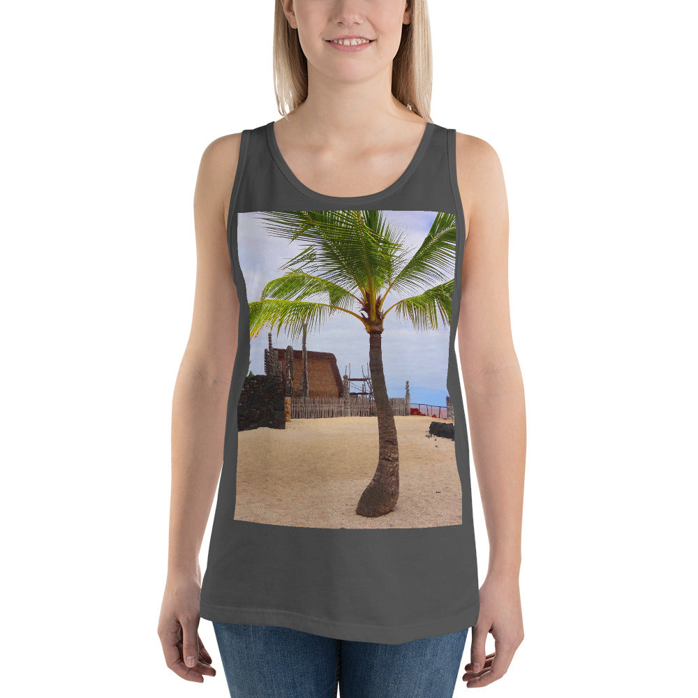 "Florescence Hale O Keawe" - Unisex Premium Tank Top - Fry1Productions