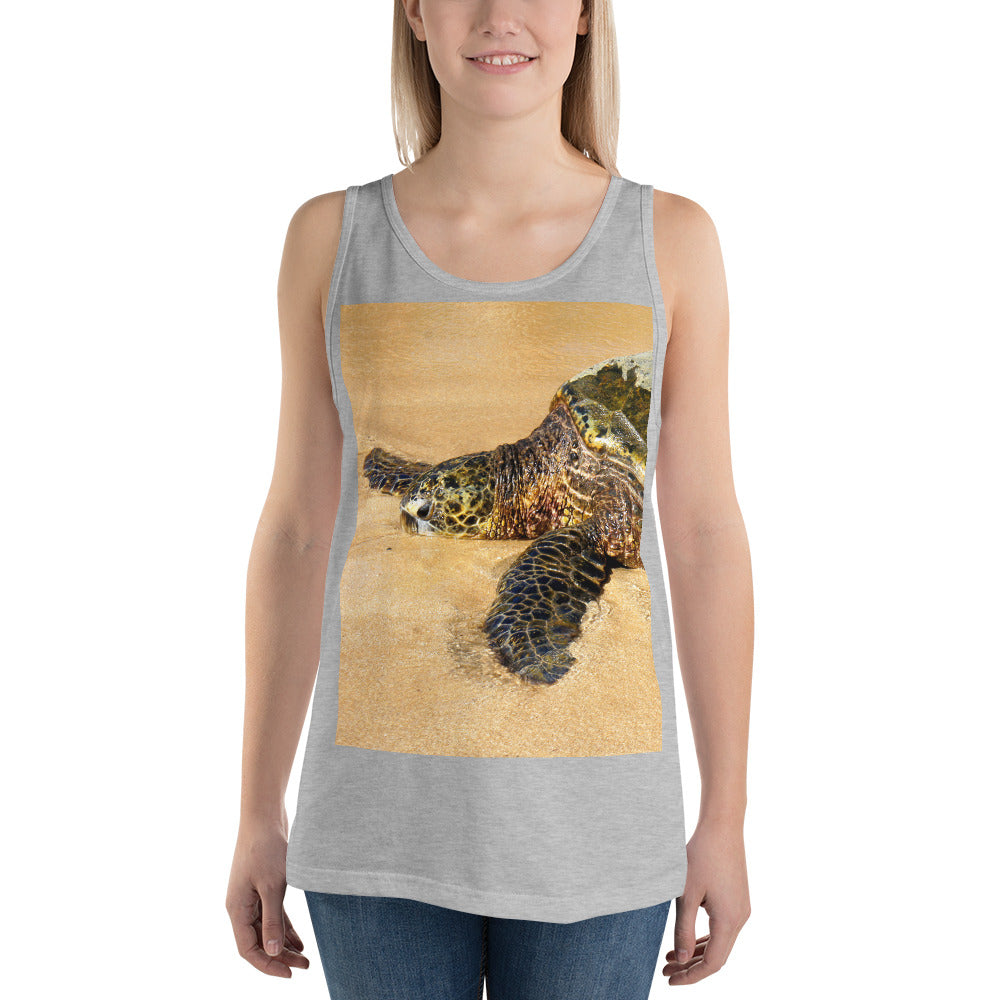 "Glistening Journey" - Unisex Premium Tank Top - Fry1Productions