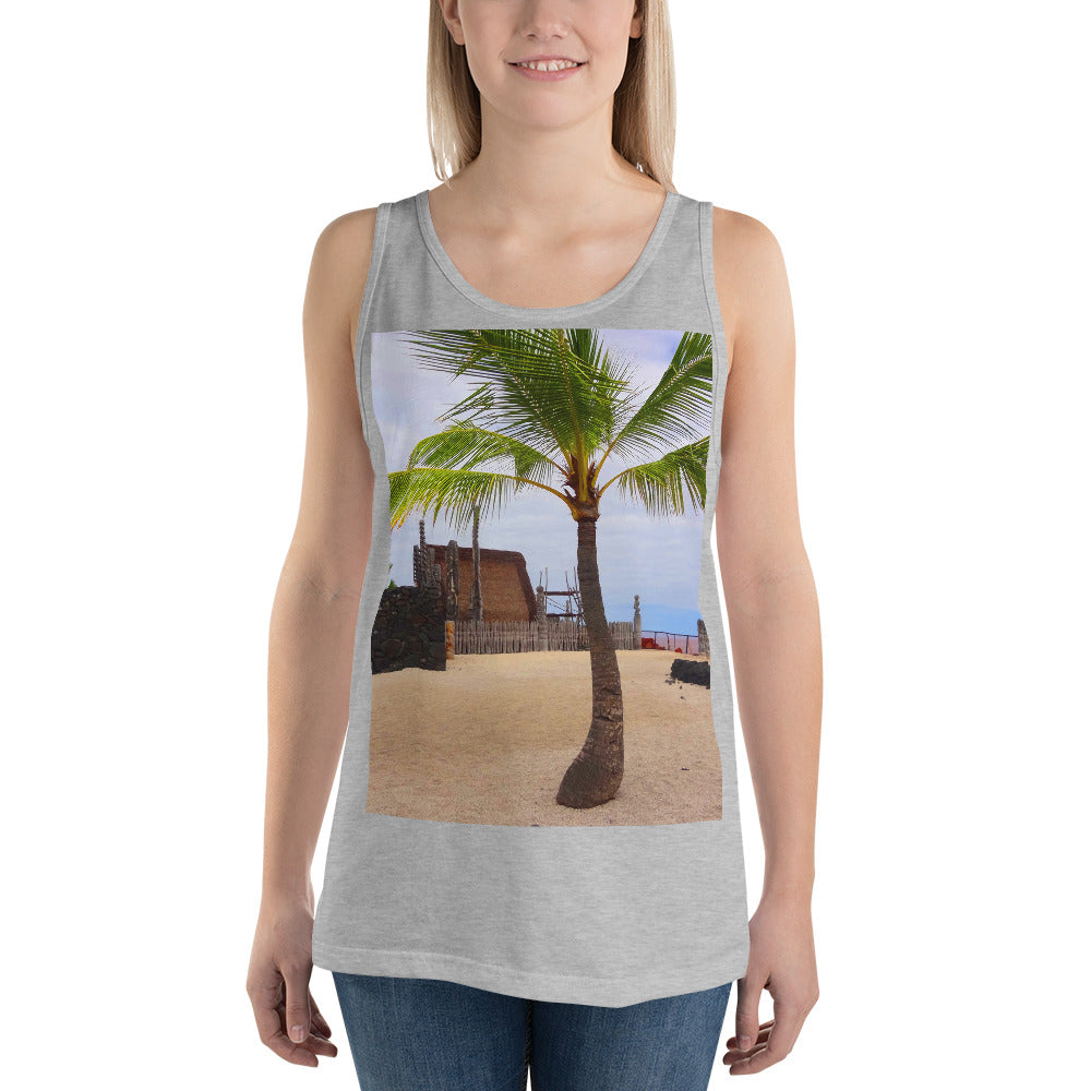 "Florescence Hale O Keawe" - Unisex Premium Tank Top - Fry1Productions