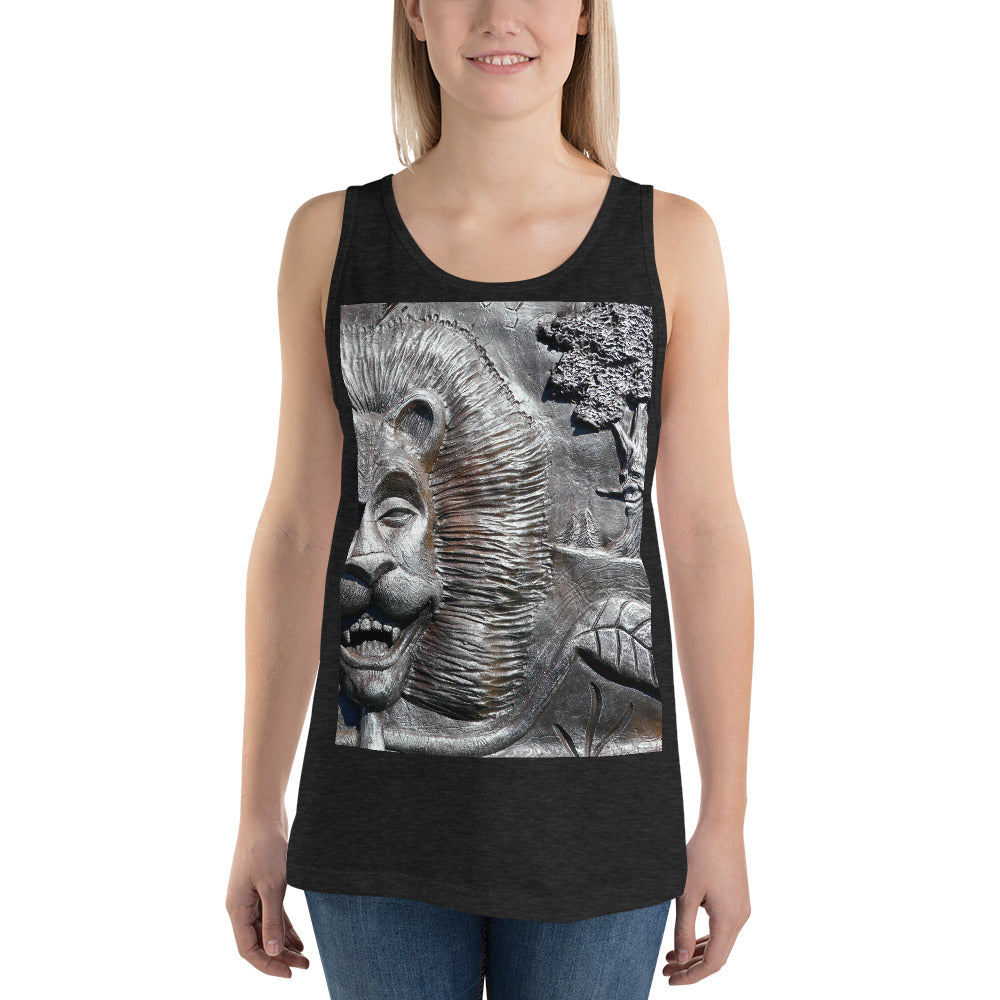 "Lion's Friends Forever v3" - Unisex Premium Tank Top - Fry1Productions