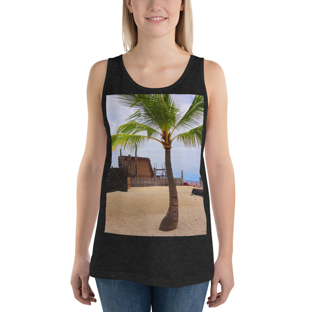 "Florescence Hale O Keawe" - Unisex Premium Tank Top - Fry1Productions