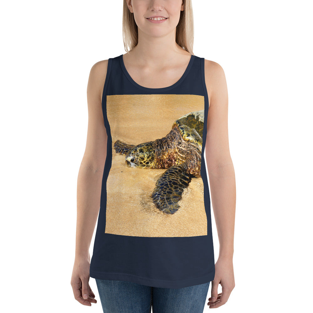 "Glistening Journey" - Unisex Premium Tank Top - Fry1Productions