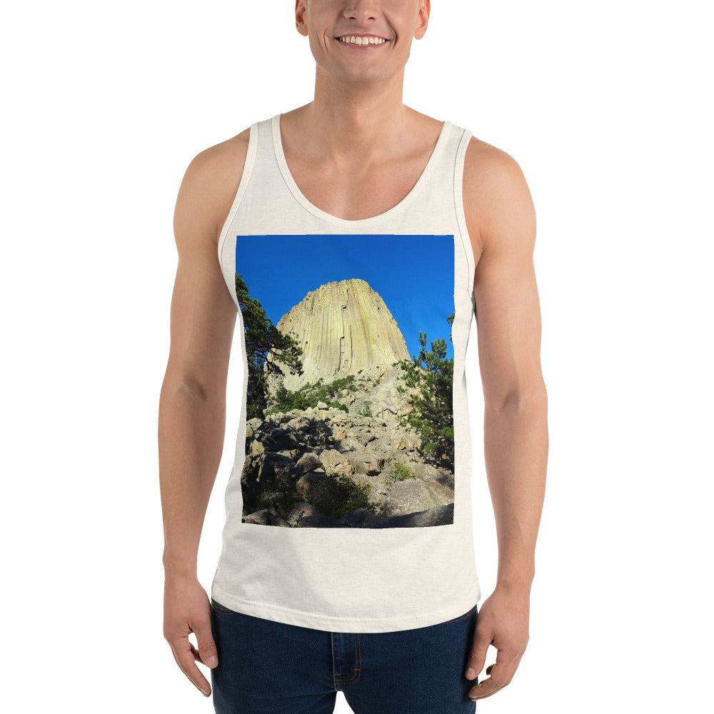 “Reaching Heaven” - Unisex Premium Tank Top - Fry1Productions