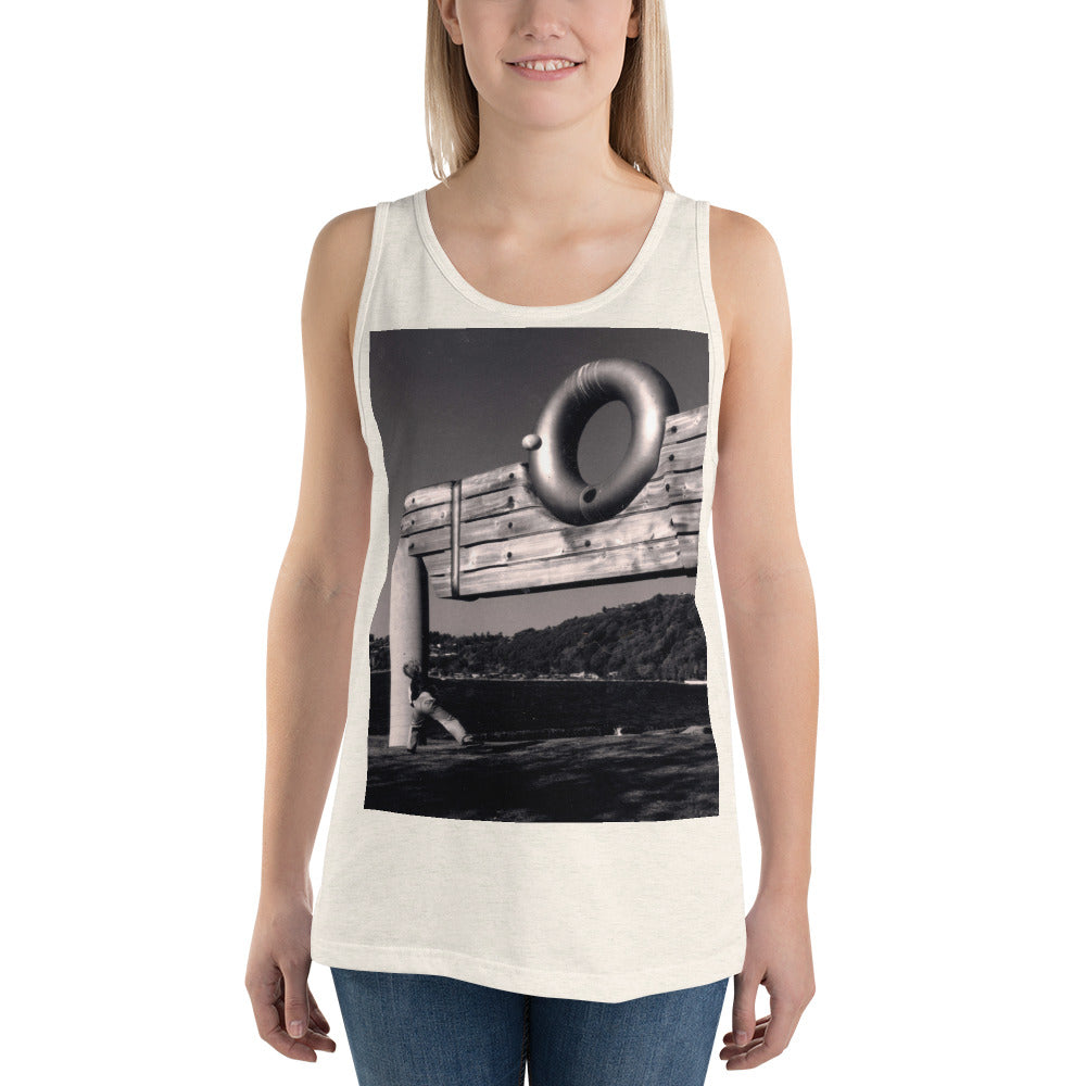 "Great Throw" - Unisex Premium Tank Top - Fry1Productions