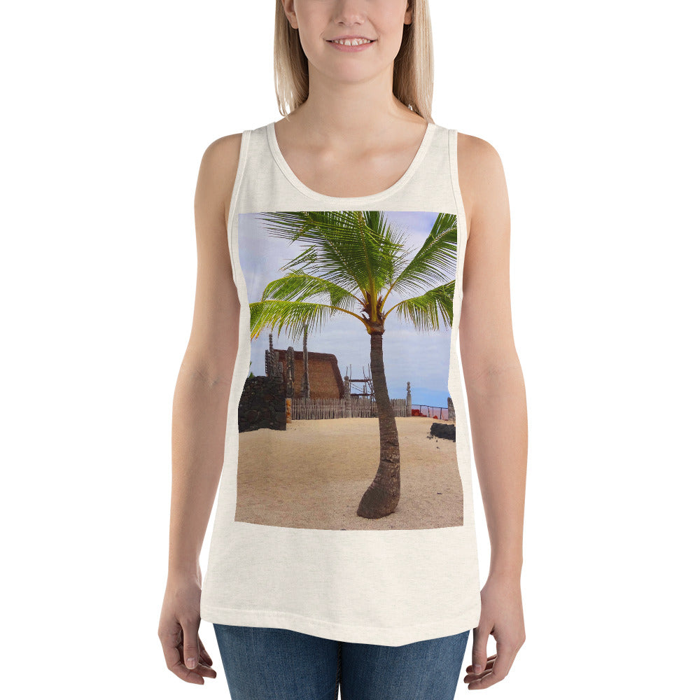 "Florescence Hale O Keawe" - Unisex Premium Tank Top - Fry1Productions
