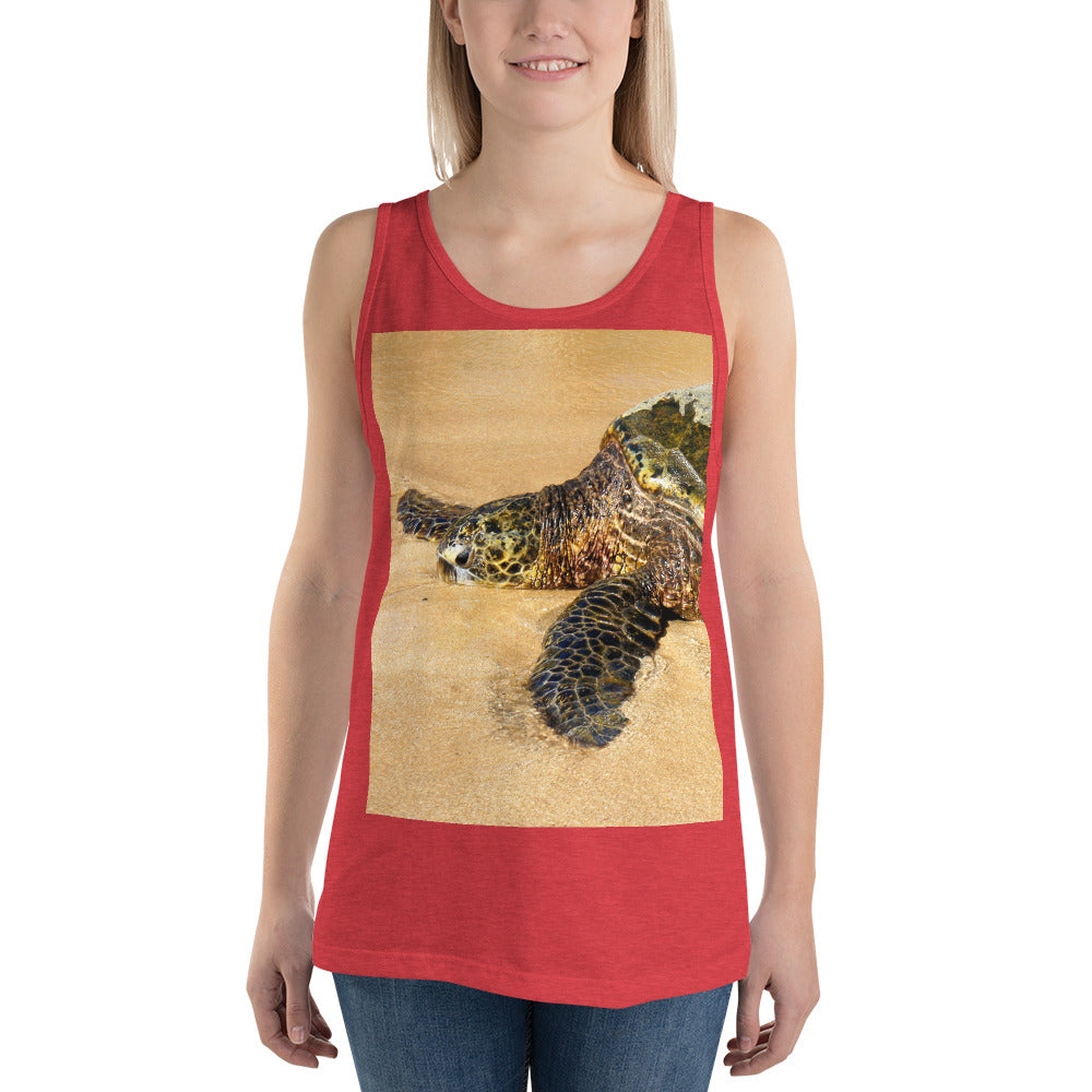 "Glistening Journey" - Unisex Premium Tank Top - Fry1Productions