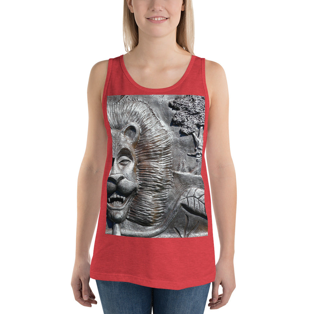 "Lion's Friends Forever v3" - Unisex Premium Tank Top - Fry1Productions