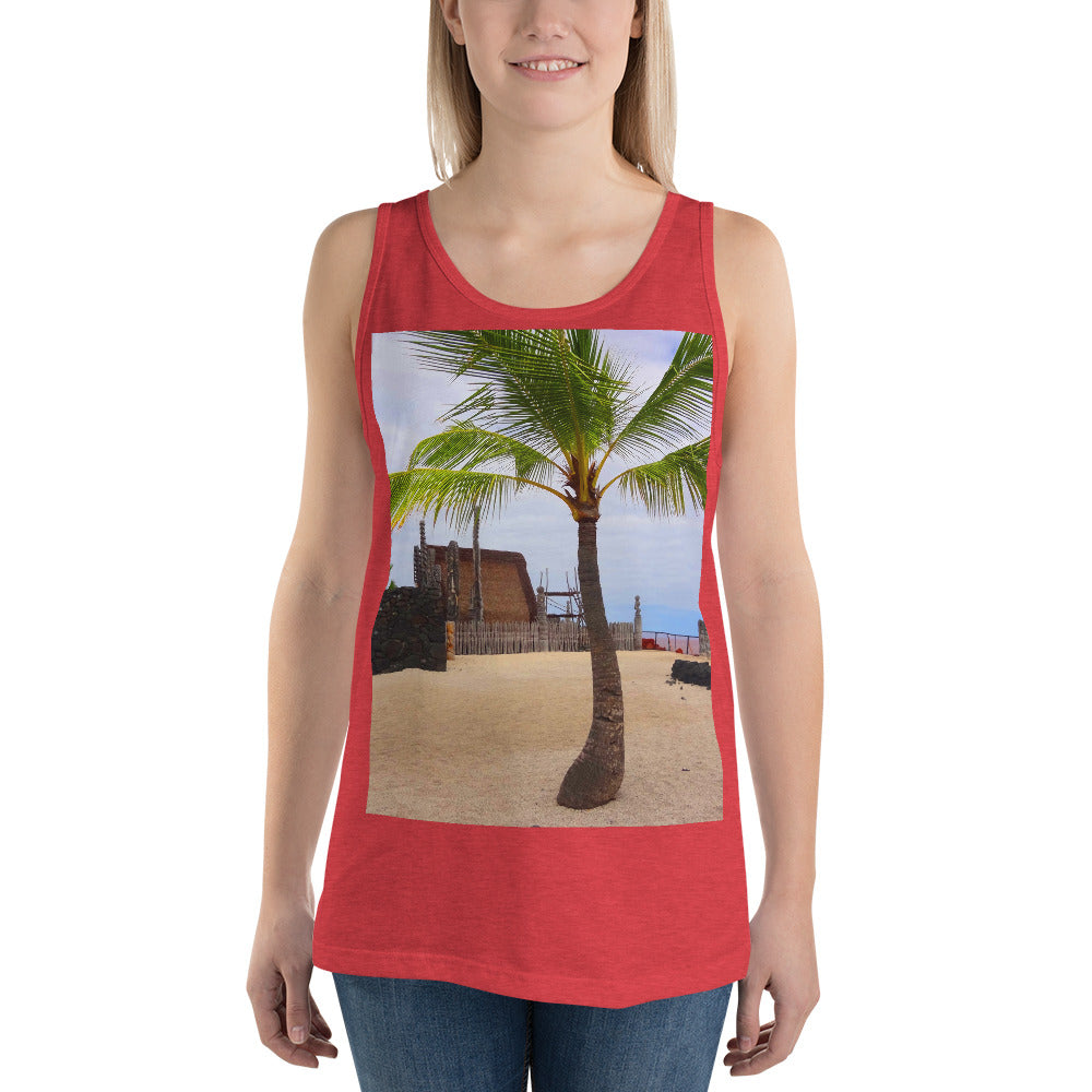 "Florescence Hale O Keawe" - Unisex Premium Tank Top - Fry1Productions