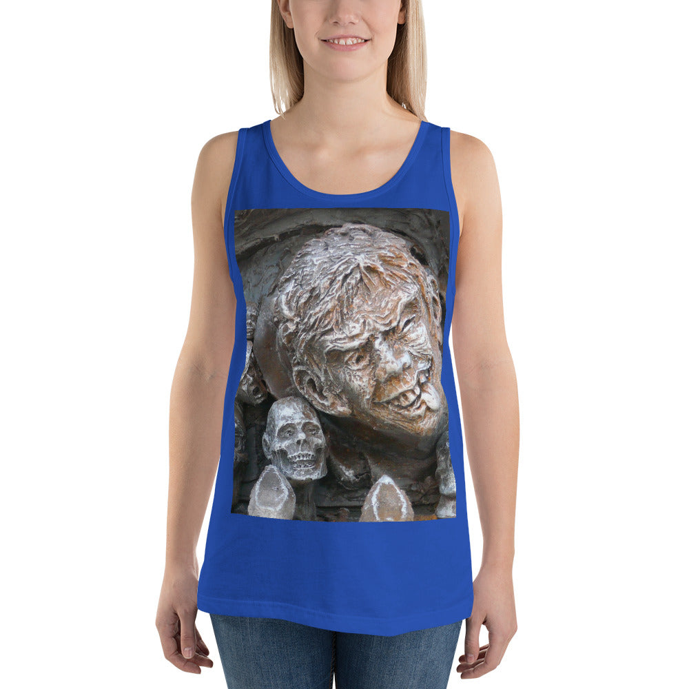 "Waiting for the King" - Unisex Premium Tank Top - Fry1Productions