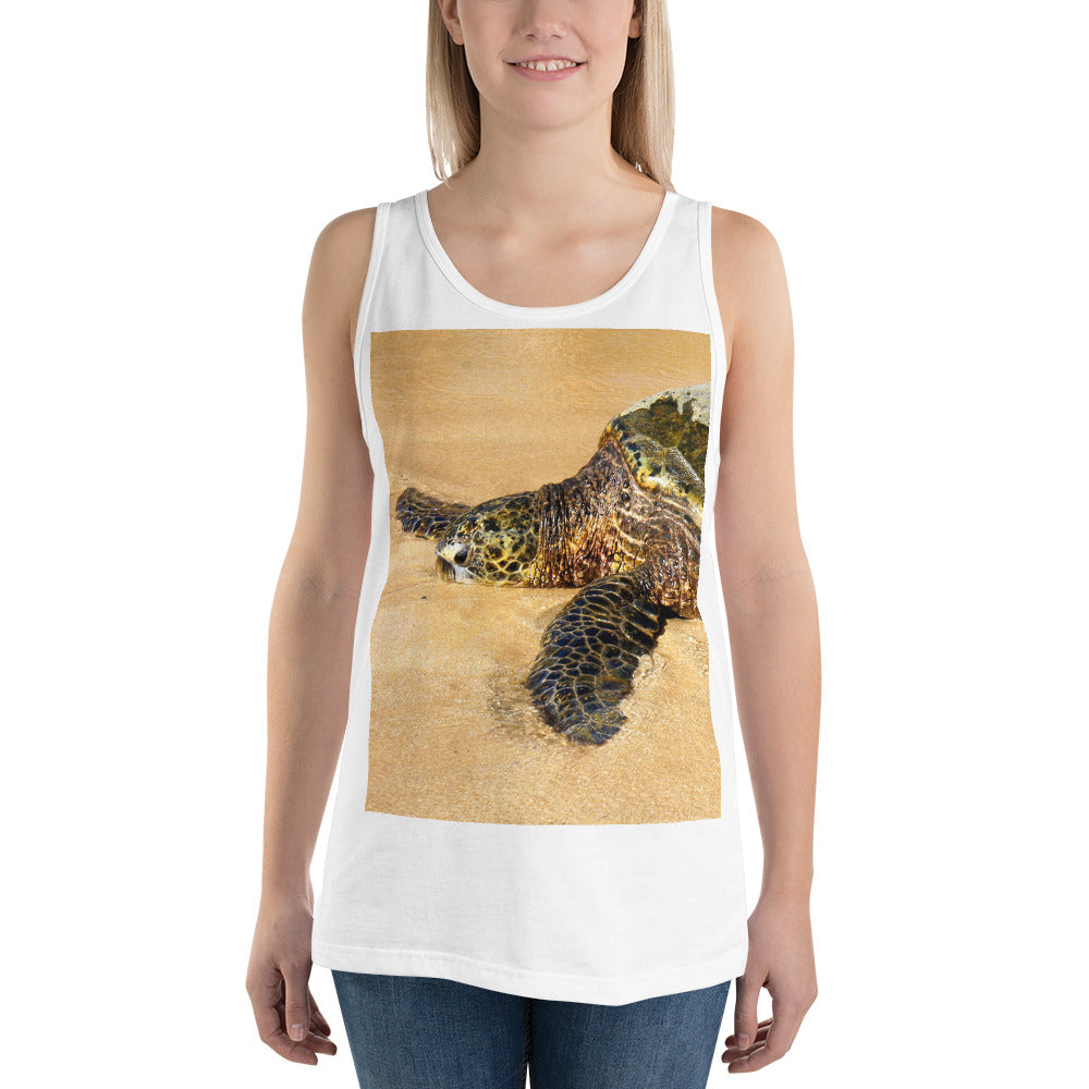 "Glistening Journey" - Unisex Premium Tank Top - Fry1Productions