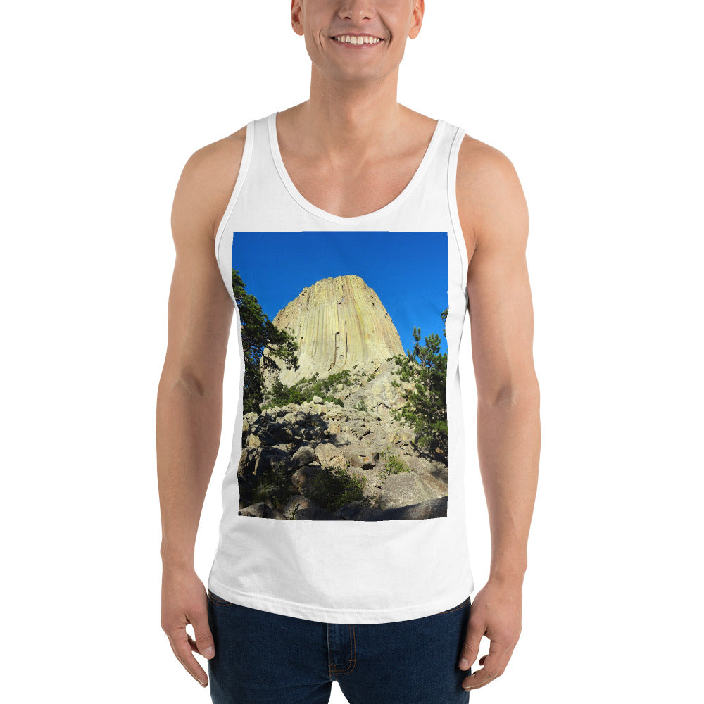 “Reaching Heaven” - Unisex Premium Tank Top - Fry1Productions