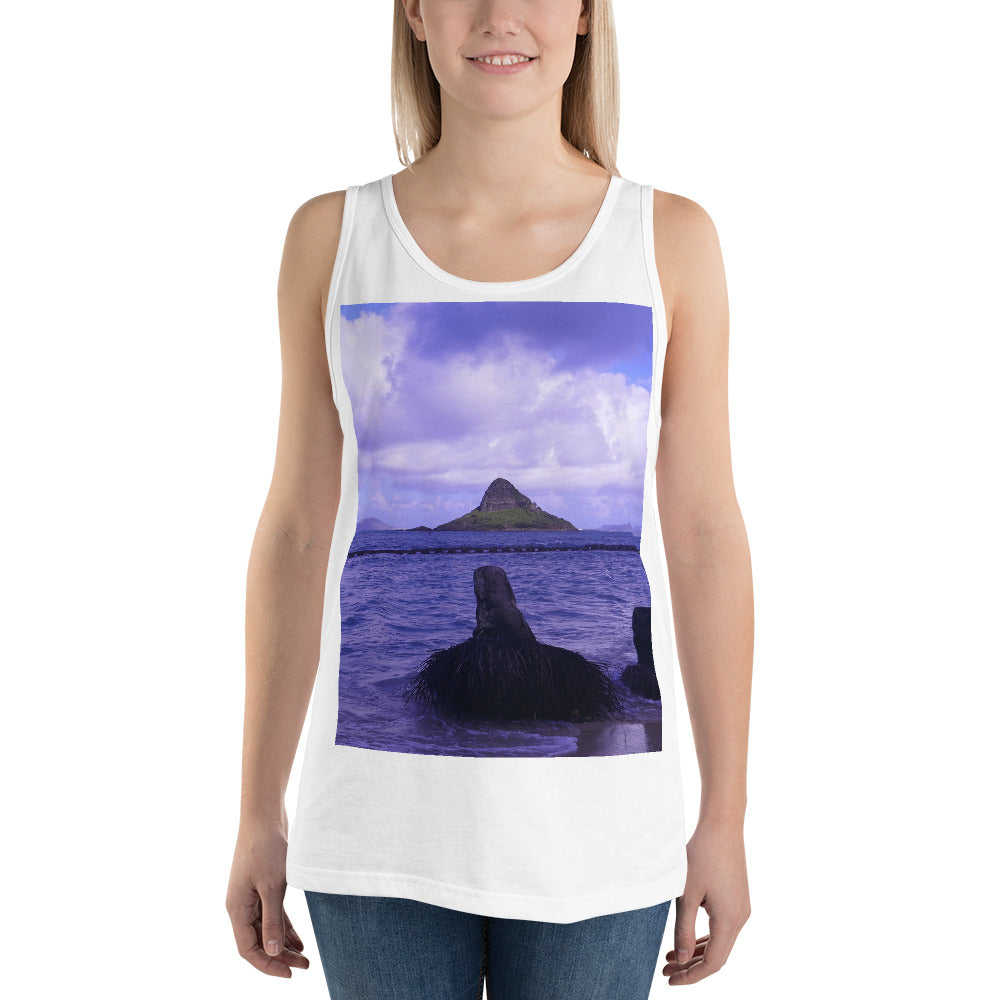 "Wade To Chinaman's Hat" - Unisex Premium Tank Top - Fry1Productions
