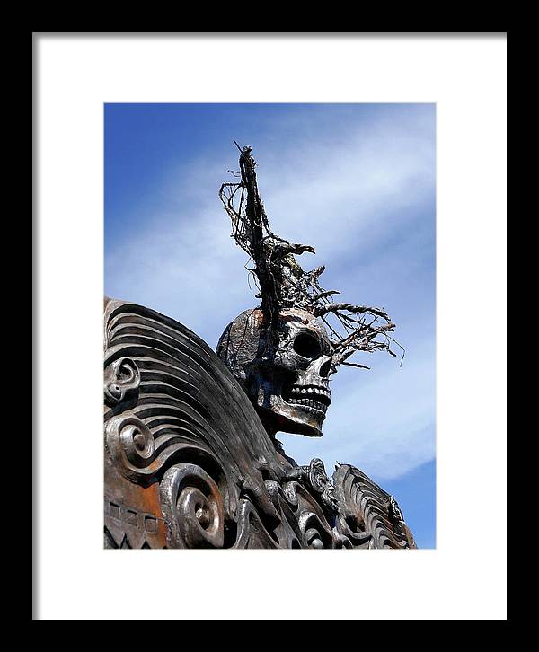 Skull Warrior - Framed Print - Fry1Productions