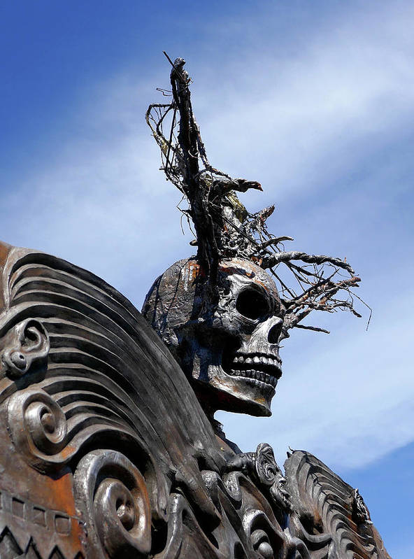 Skull Warrior - Art Print - Fry1Productions