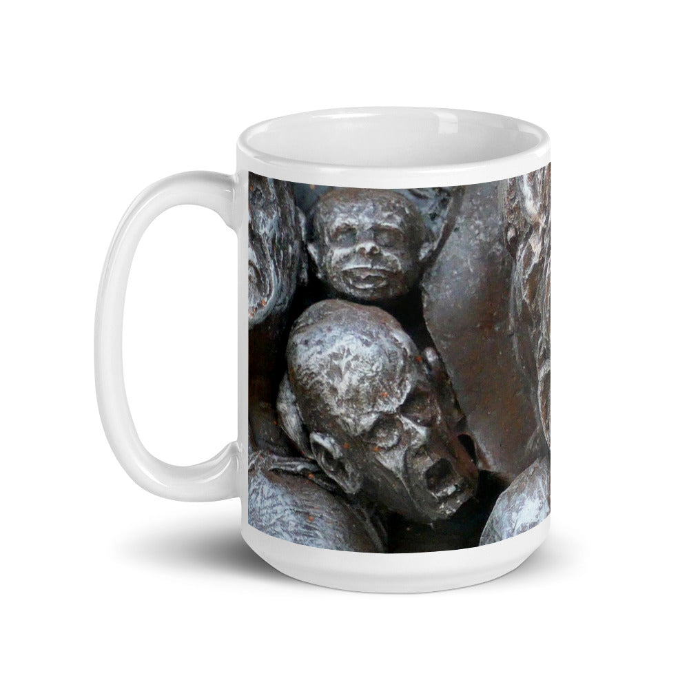 Waiting for the King - 15 oz Ceramic white glossy mug - Fry1Productions