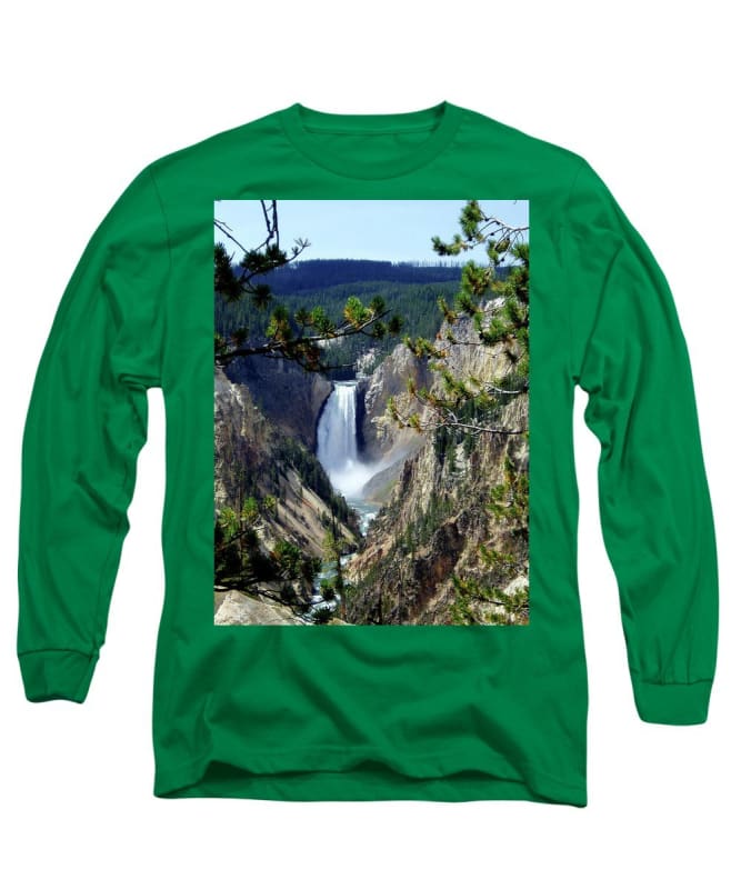 Yellowstone's Splendor - Long Sleeve T-Shirt - Fry1Productions