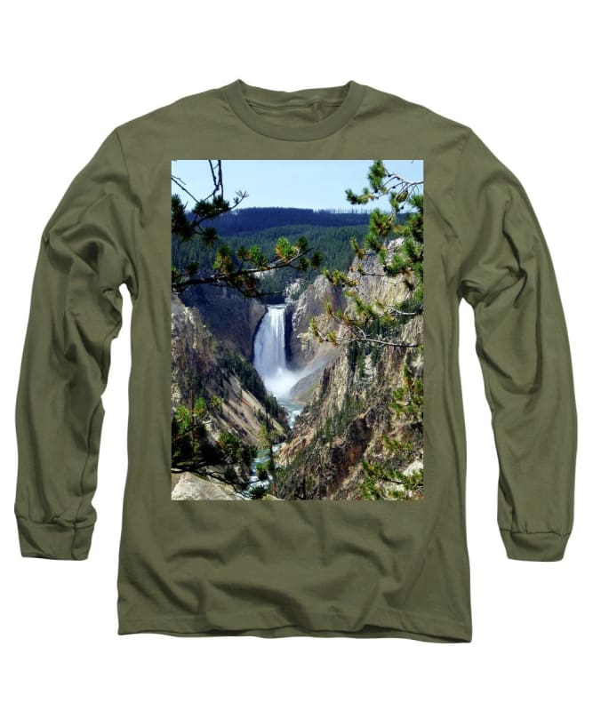 Yellowstone's Splendor - Long Sleeve T-Shirt - Fry1Productions