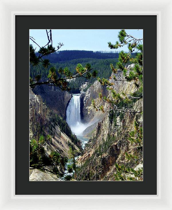 Yellowstone's Splendor - Framed Print - Fry1Productions